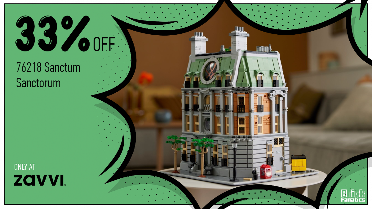 Don't miss out on 33% off LEGO Marvel 76218 Sanctum Sanctorum