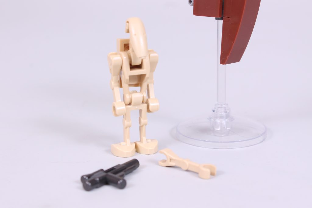 LEGO Star Wars 75428 Battle Droid with STAP review 17 1024x683