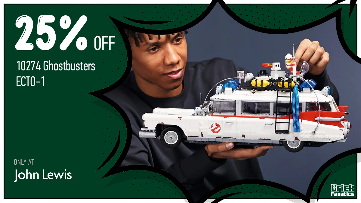 Save big on LEGO Icons 10274 Ghostbusters ECTO-1 at John Lewis