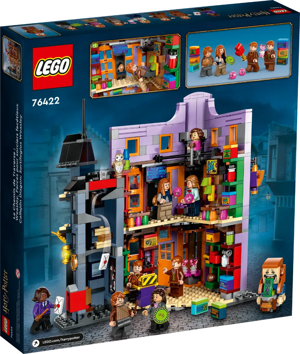LEGO Harry Potter 76422 Diagon Alley Weasleys Wizard Wheezes 2
