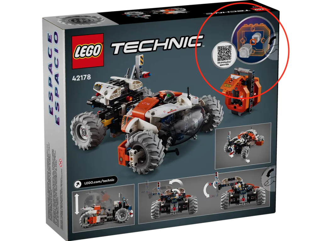 LEGO Technic 2178 Surface Space Loader LT78 box back 1024x767