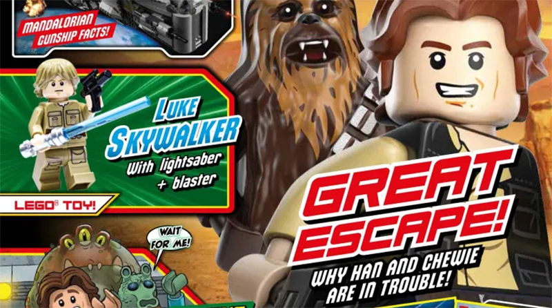New LEGO Star Wars mag comes with Bespin Luke minifigure