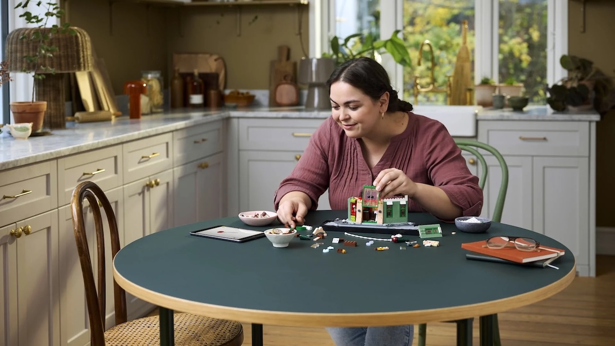 LEGO French Café designer had a very specific customer in mind