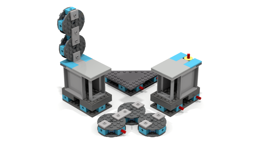 LEGO Ideas Modular Portal Testing Chamber 2