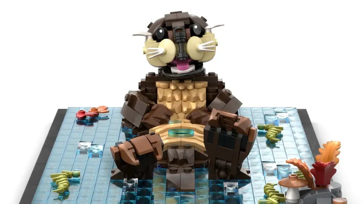 LEGO Ideas floating sea otter project featured