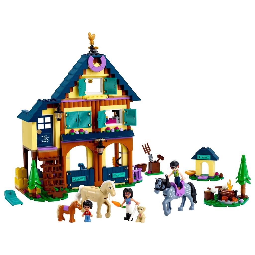 LEGO FRIENDS 41683 FOREST HORSEBACK RIDING CENTER 2 1024x1024