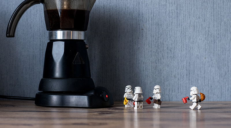 Brick Pic of the Day: Coffee time