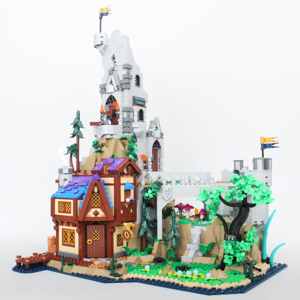 LEGO Ideas 21348 red dragons tale dungeons and dragons review 26 1024x1024