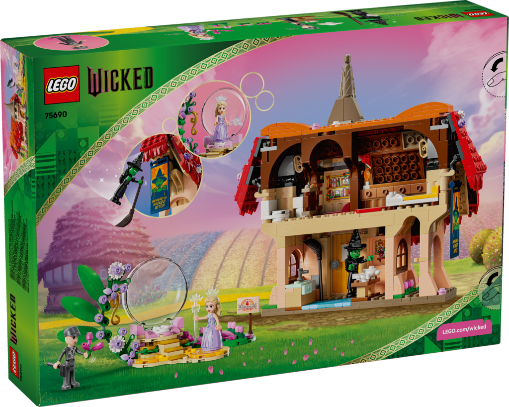 LEGO Wicked 75690 Glinda Elphaba Visit Munchkinland 8 1024x818