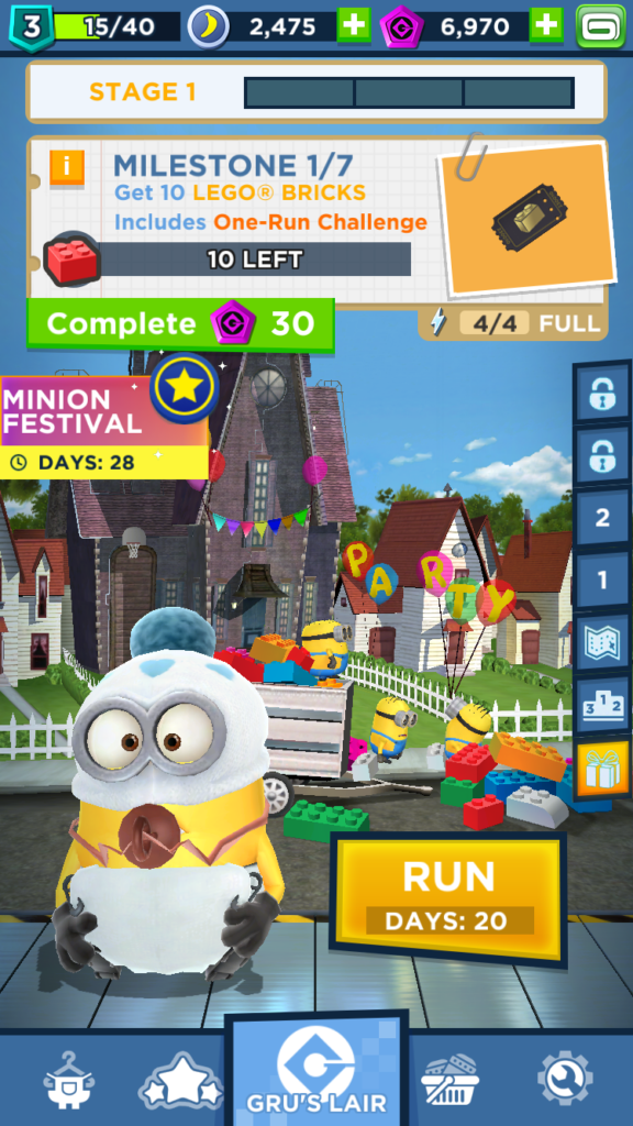 MinionRush LEGO event 2 stage1 1
