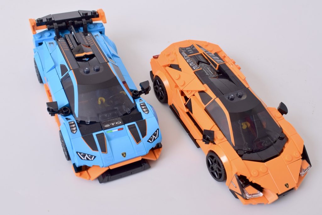 LEGO Speed Champions 77238 Lamborghini Revuelto Huracan STO review 3 1024x683
