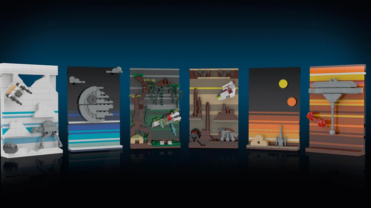 LEGO Star Wars meets LEGO Ideas in familiar custom model
