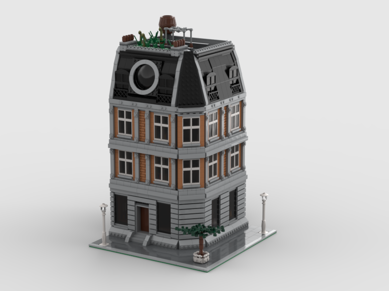 LEGO Marve Sanctum Sanctorum custom modular 3