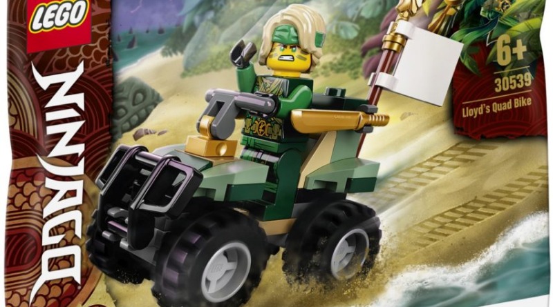 First look at LEGO NINJAGO set 30539 Lloyd’s Quad Bike