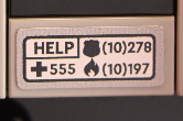 LEGO Ideas 21347 Red London Telephone Box Sticker 5