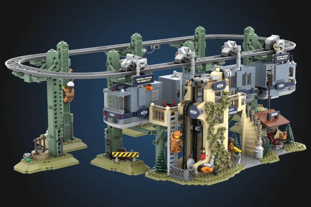 LEGO Ideas Working Suspension Railway 4 1024x683