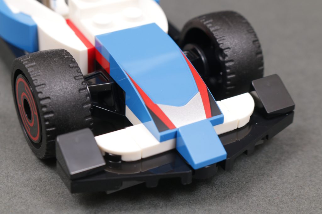 LEGO City 60474 F1 Grid with VCARB Sauber Race Cars review 17 1024x683