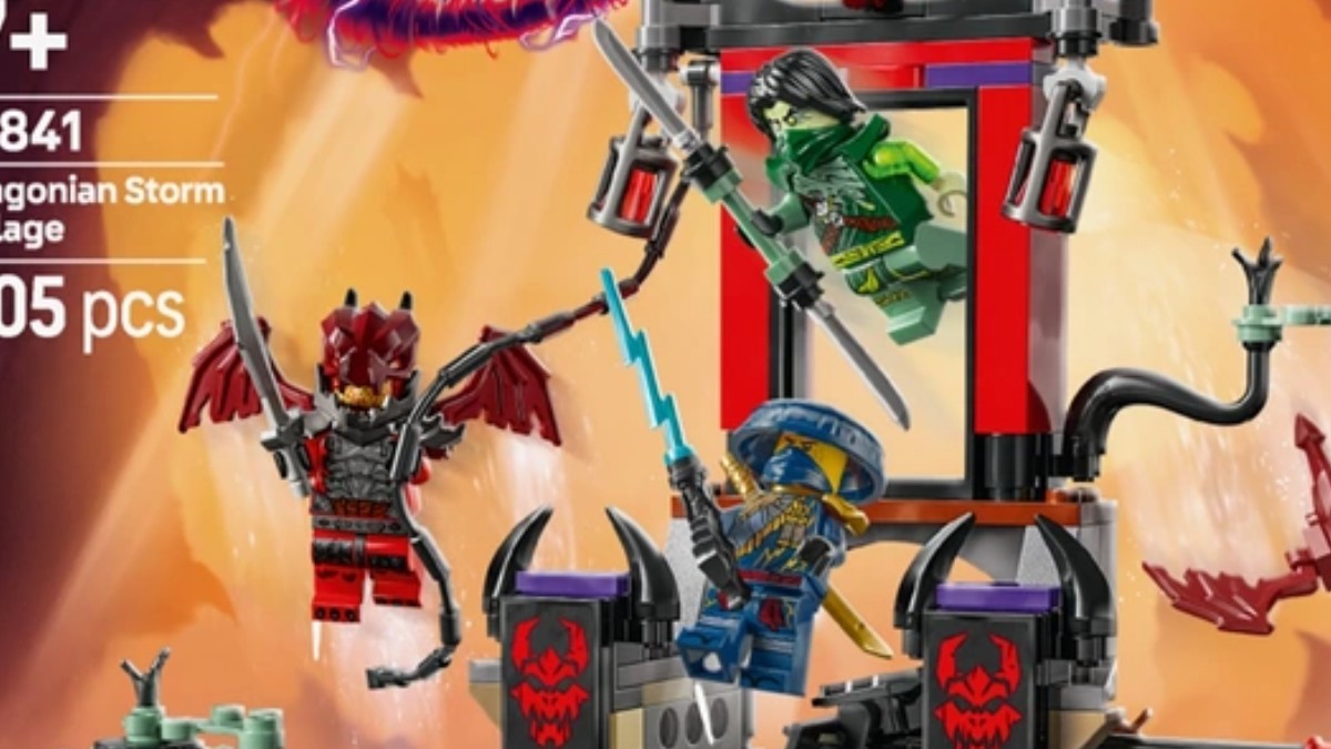 LEGO NINJAGO 71841 Dragonian Storm Village confirms return of major villain