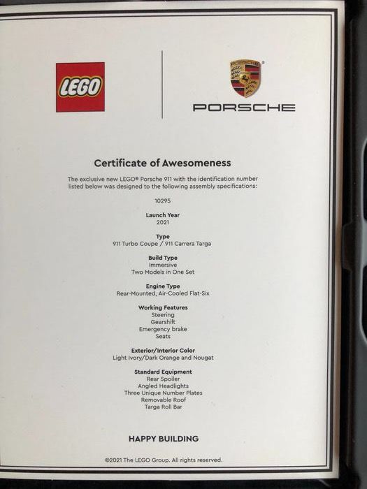 LEGO Porsche owners pack Catawiki 4