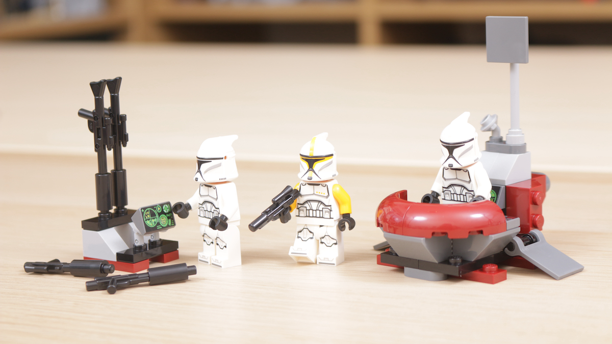 LEGO Star Wars 40558 Clone Trooper Command Station review