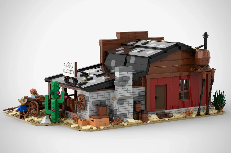 LEGO Ideas Blacksmith – Wild West 2