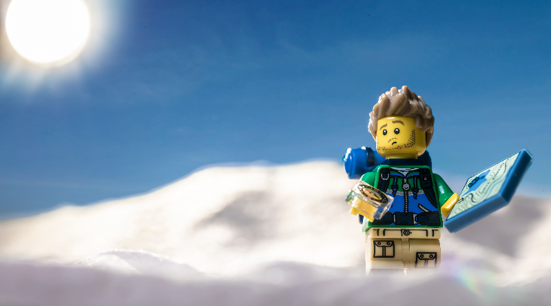 Brick Pic of the Day: A long way from home