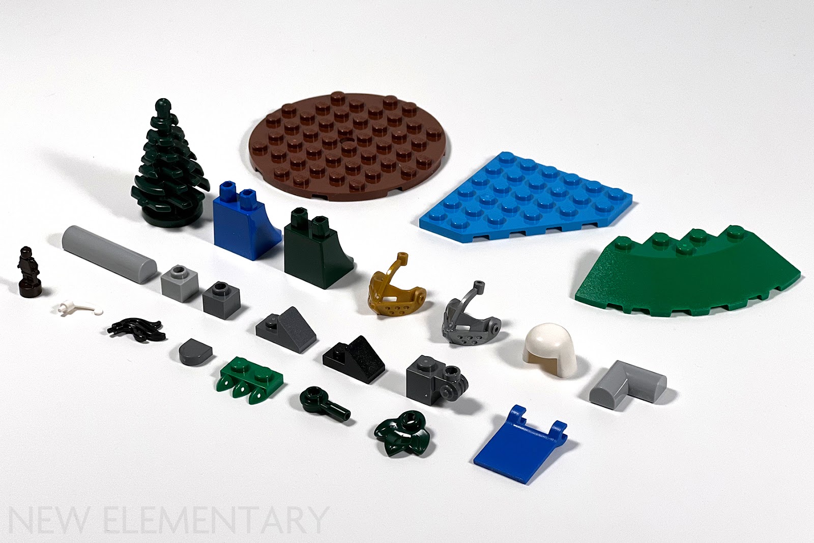 LEGO ICONS 10305 Lion Knights Castle New Elementary part recolours