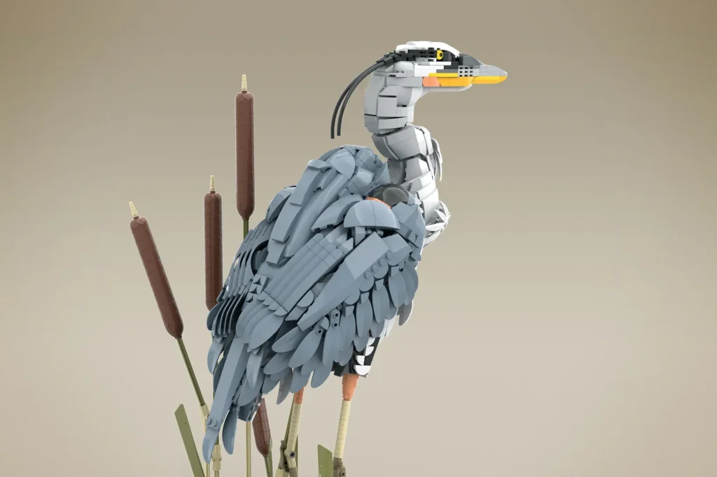 LEGO Ideas Great Blue Heron 5 1024x682