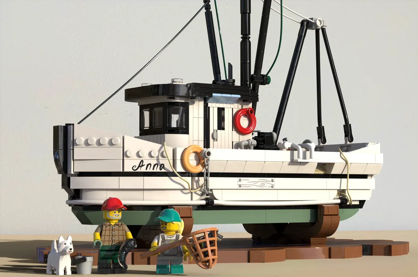 LEGO Ideas shrimp boat adwind 2