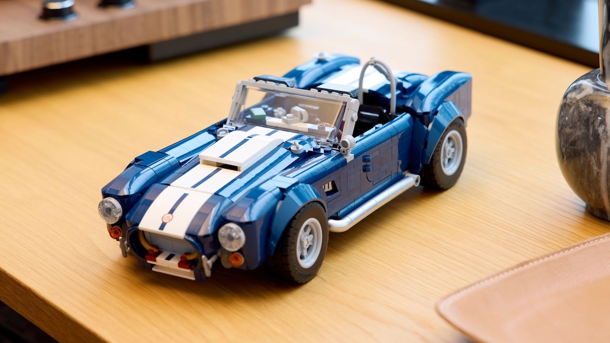 New elements were required for LEGO Icons Shelby Cobra's 'most important' features
