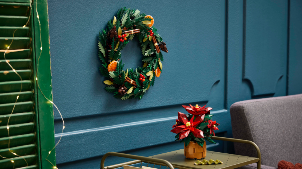 LEGO Icons Botanical Collection 10340 Wreath 10370 Poinsettia featured 1024x576