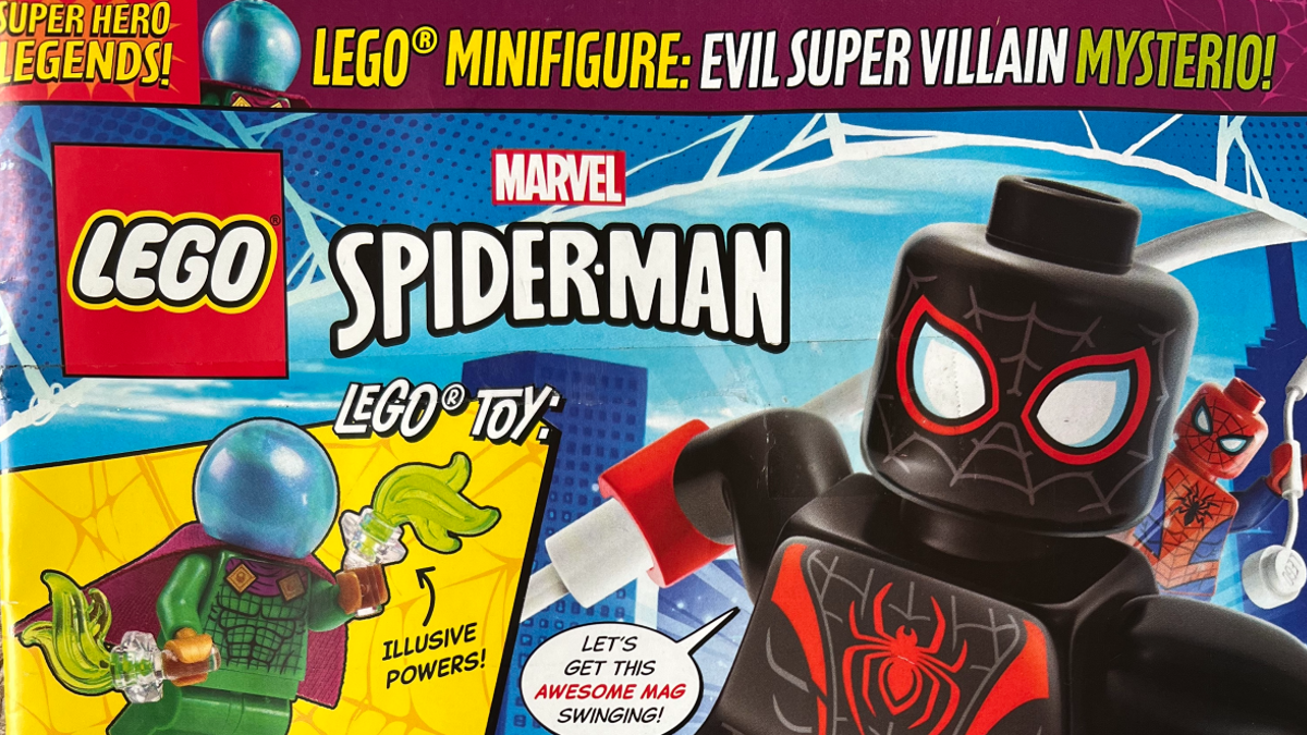 Official LEGO Spider-Man magazine Issue 9 includes rare villain minifigure