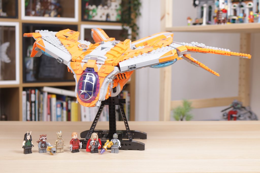 LEGO Marvel Super Heroes 76193 The Guardians Ship critique review rebuild 1 1024x683