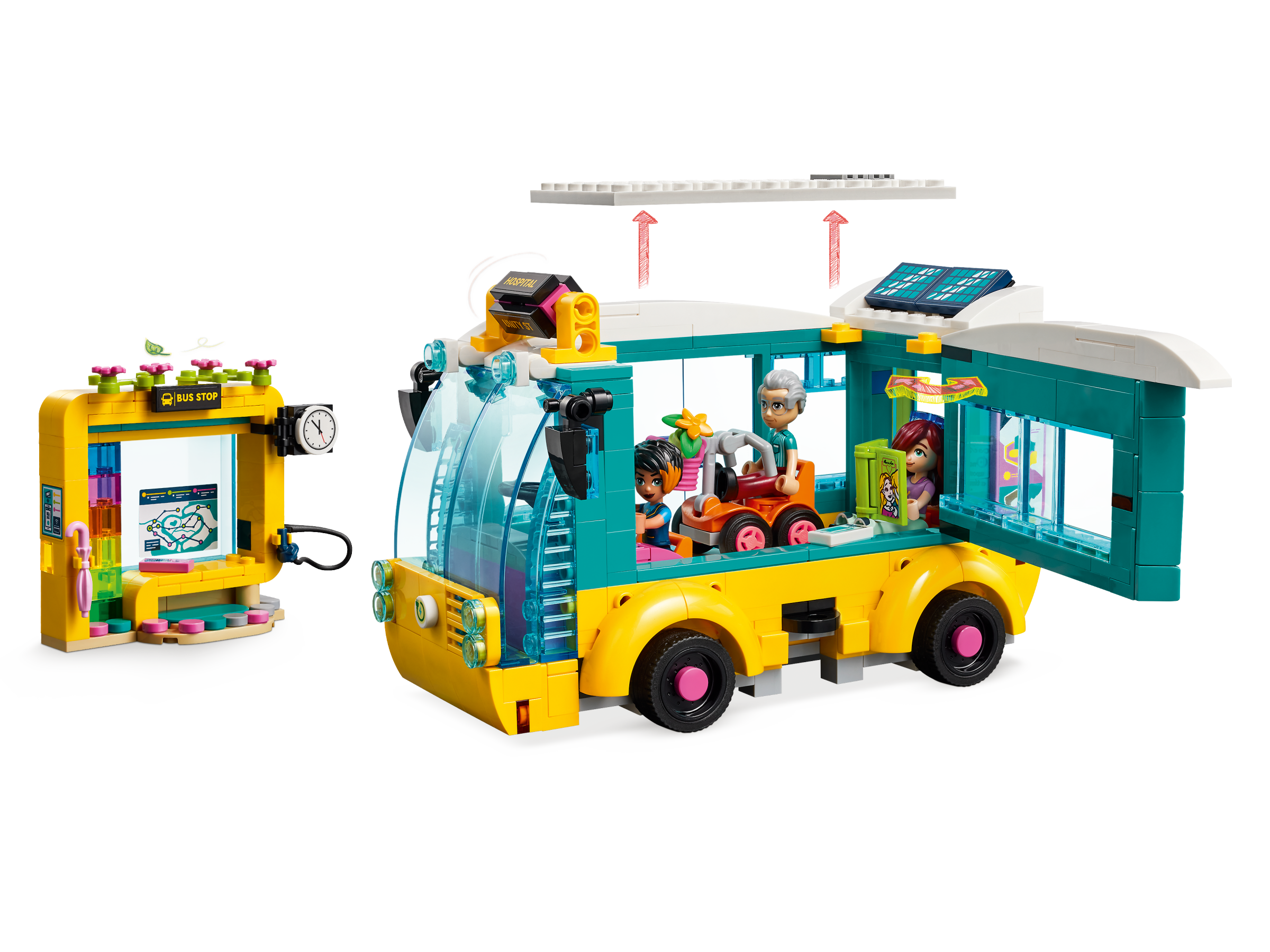 LEGO Friends 41750 heartlake city bus