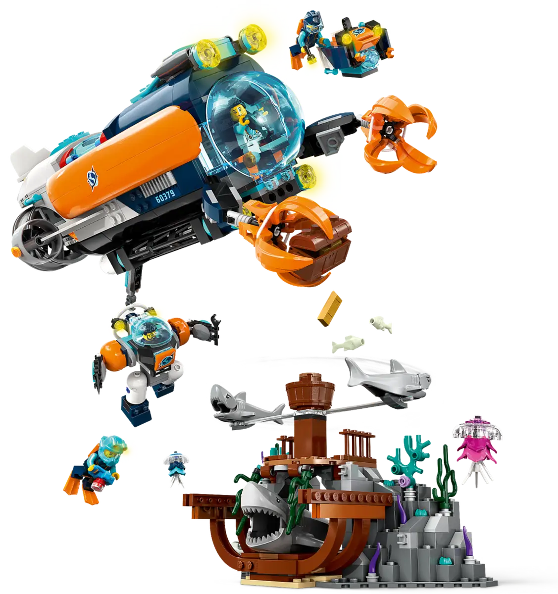 LEGO City Deep Sea Explorer Submarine 60379 2