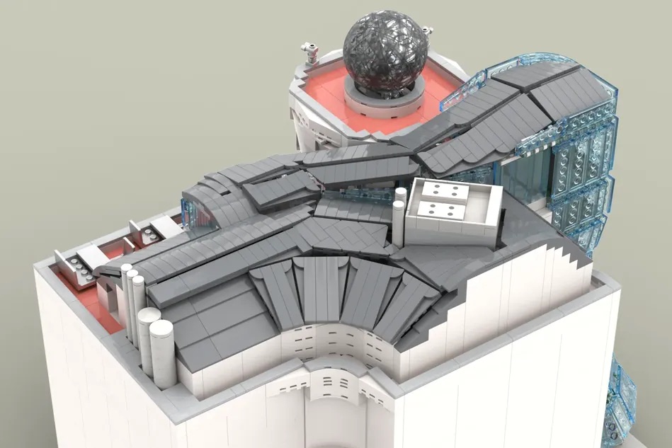LEGO Ideas Dancing House Prague 11