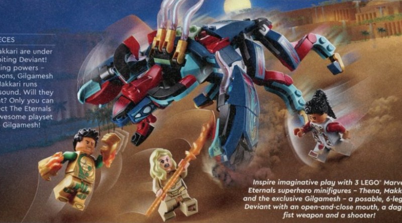 Are the LEGO Marvel Eternals sets a mistake?