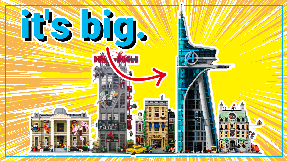 LEGO designers reveal 76269 Avengers Tower