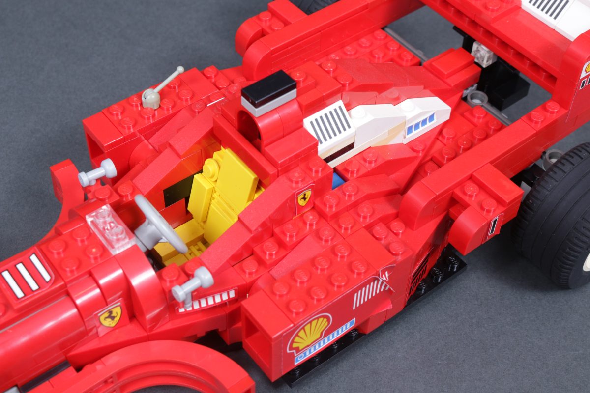 LEGO Icons Ferrari 11375 F2004 Michael Schumacher 2556 Ferrari Formula 1 Racing Car comparison 17 1200x800
