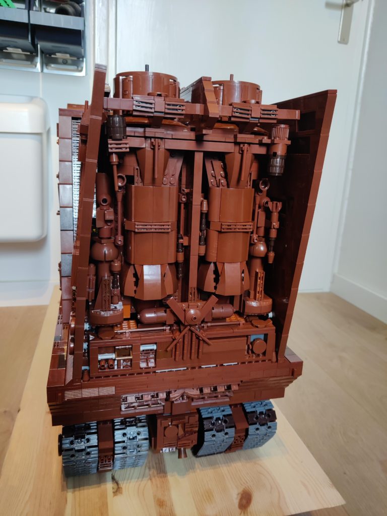 LEGO Star wars sandcrawler moc 4