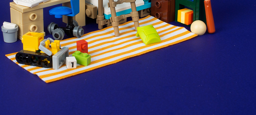 Brick Pic of the Day: Never tidy...