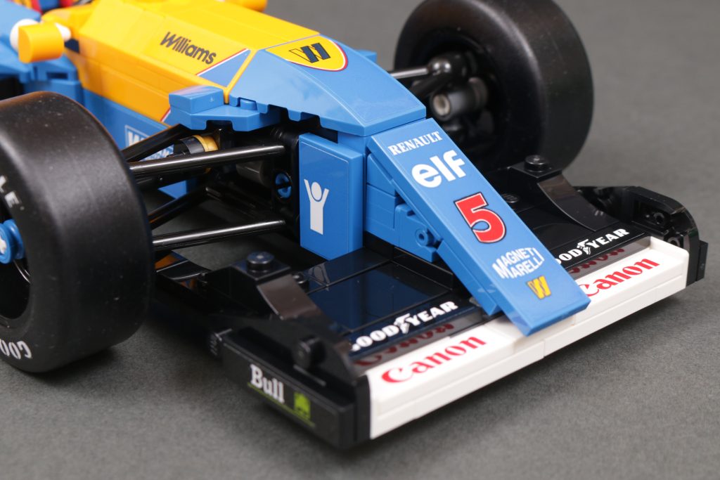 LEGO Icons 10353 Williams Racing FW14B Nigel Mansell review 29 1024x683
