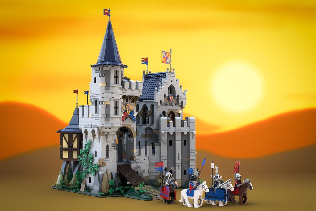 LEGO Castle of Lord Afol and the Black Knights 1