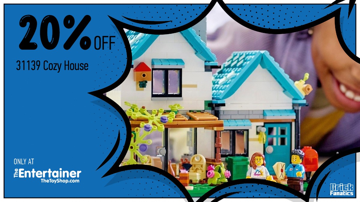 Save 20% on LEGO Creator 3-in-1 31139 Cozy House at The Entertainer