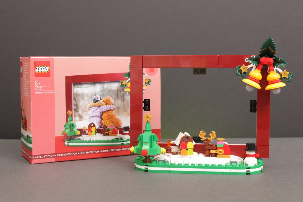 LEGO 40702 Christmas Picture Frame gift with purchase review 7 1024x683