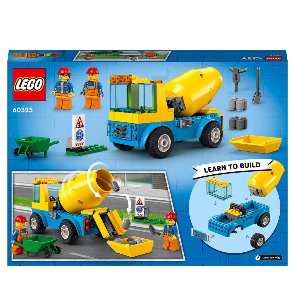 LEGO CITY 60325 Concrete Mixer 3