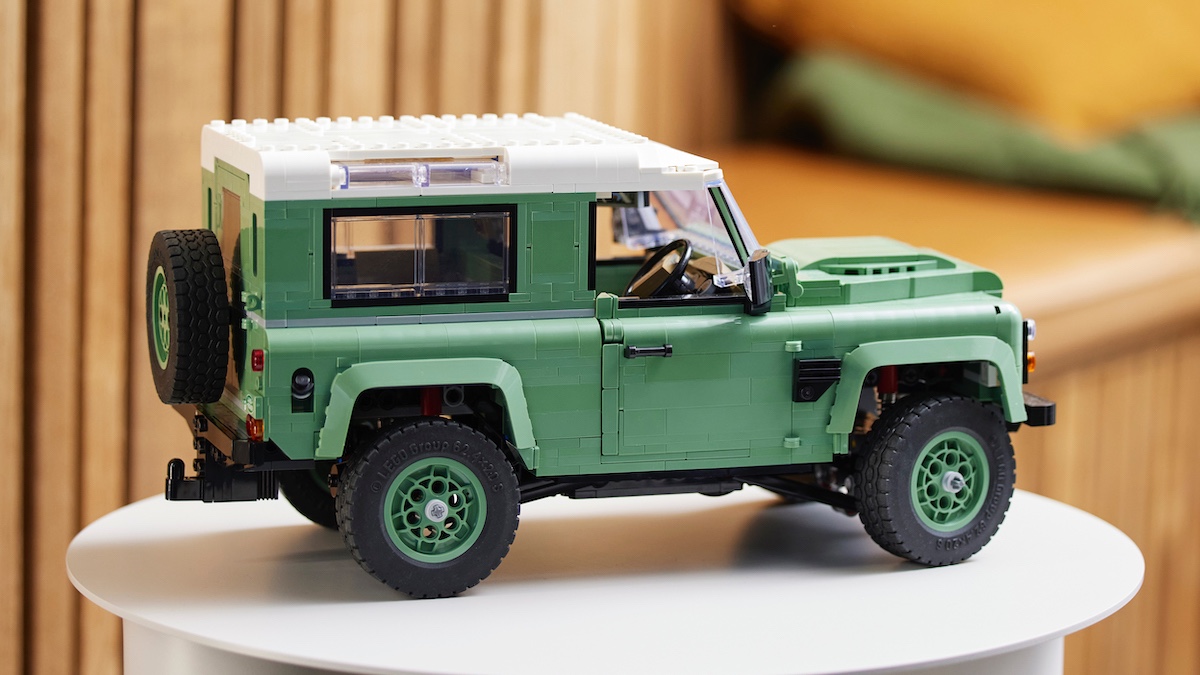 LEGO Icons 10317 Land Rover Classic Defender 90 is the latest customisable car