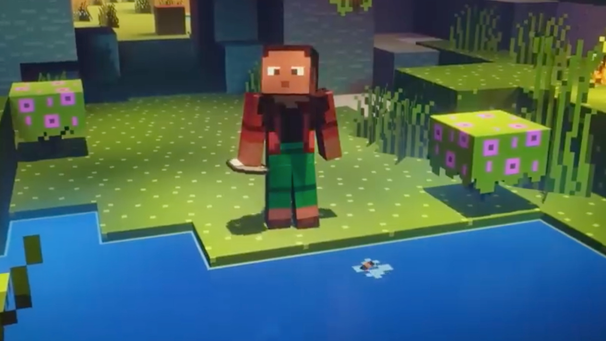 Latest Minecraft update brings frogs, mangroves, unbridled terror