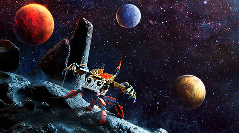 LEGO space building at the Natural History Museum begins today