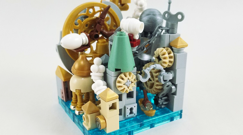 Brick Pic of the Day: Clockwork